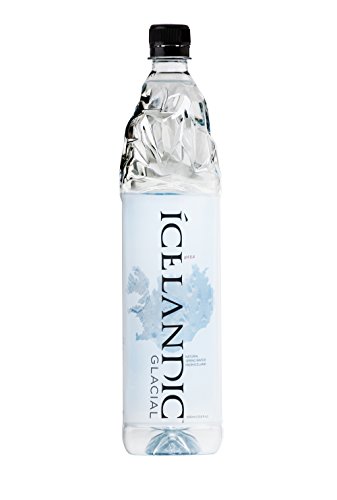 Icelandic Glacial Premium Still Water 1.5 Litre Recycled PET Bottles x 12 Per Pack – Alkaline/Low PH, Recycled Packaging, BPA Free, Carbon Neutral from Icelandic Spring. Low TDS and Mineral Content.