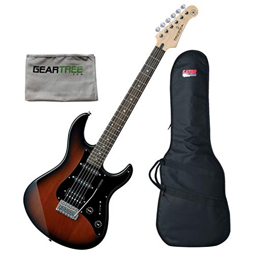 Yamaha PAC012DLX OVS Pacifica Old Violin Burst HSS Electric Guitar w/Geartree C