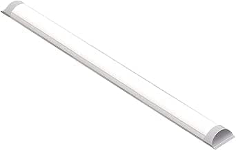 2you LED Batten Strip Lights 2FT 18W 6500K Daylight White Slim Tube Light for Kitchen Under Cabinets, Low Profile Walls or Ceiling Surface Mounted Fitting for Home, Workshop, Bedroom, Office, Garage [Energy Class A]