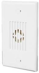 WHEELOCK MIZ-24S-W Fire Alarm MIZ Mini Horn, Wall, White, 24 V, Indoor