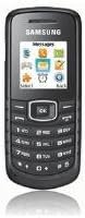 Samsung GT E1080 - Mobile phone - GSM - bar - black