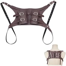 NBEADS Sword Back Holder, Adjustable Sword Shoulder Back Sheath Holder Medieval Retro Sword Frog and Back Case