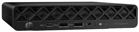 HP EliteDesk 8 G1i Desktop Computer - Intel Core Ultra 7 265T - vPro Technology - 16 GB - 512 GB SSD - Desktop Mini - Jack Black - Intel Q870 Chip - Windows 11 Pro - DDR5 SDRAM - English Keyboard - IE
