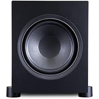 PSB Alpha S8-8 Powered Subwoofer, Black Each
