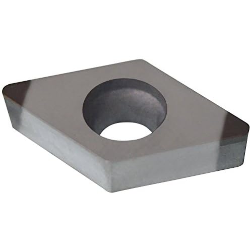 Ultra-Dex DCGW 32.51-2 UD2CBN 55 Degree Diamond CBN Insert, 0.375 Inscribe Circle Size, 532 Thickness, 0.015 Corner Radius