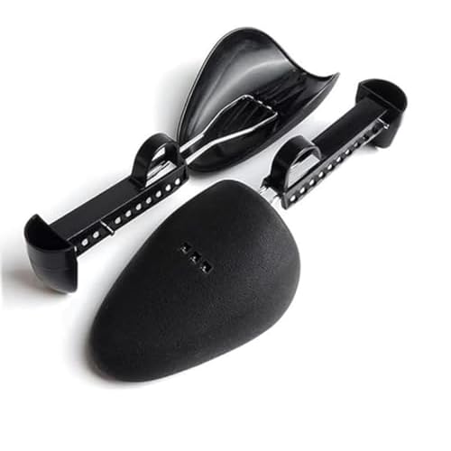 Black Plastic Shoe Tree for Men Women Adjustable Length Shoe Stretchers Shaper Supports Boot Holder