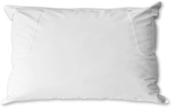 Spry Pure Hypoallergenic Bed Pillow - Standard King (Polyfill) | Waterproof and Breathable Pillow for Comfortable Sleeping, Pneumapure Technology Filters Air for Maximum Breathability