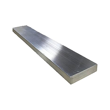 Remington Industries 0.50X1.5FLT6061T6511-6 1/2" x 1-1/2" Aluminum Flat Bar, 6061 General Purpose Plate, 6 Inch Length, T6511 Mill Stock, Extruded, 0.50" Diameter