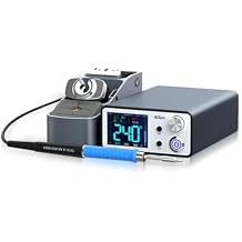 AiXun T3B 96W Micro Soldering Station with T210 and T115 Handle for DIY Hobbyists, 6 Tips