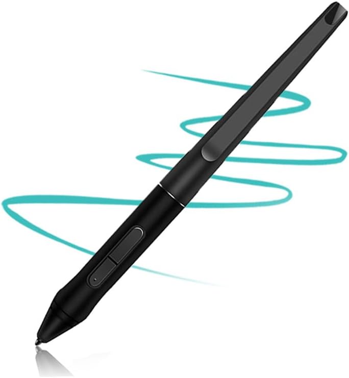 PW500 Stylus Pen Stylus Pen Battery Free Stylus for Huion Liquid Tab and Pen Tablet PW500 No Charge Pen 2 Customizable Pen Button 8192 Level Pen Pressure Sensitivity Graphic Tablet Drawing Digital Pen