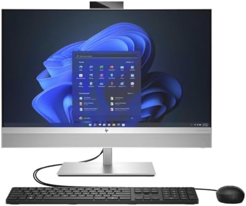 HP EliteOne 870 G9 All-in-One Computer - Intel Core i5 14th Gen i5-14500 - vPro Technology - 8 GB - 256 GB SSD - 27" QHD Touchscreen - Desktop - Intel Q670 Chip - 2560 x 1440 - Windows 11 Pro - Intel
