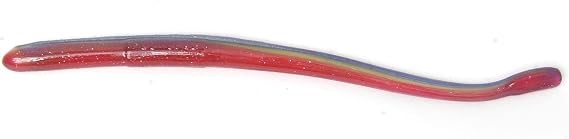ROBOWORM 6" Straight Tail Worm / 10 Pack/Hologram Dawn