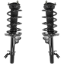 Front Left & Right Complete Struts Assembly Bushing Coil Spring Strut Steel 195688