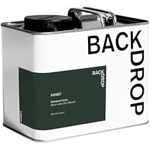 BACKDROP | Premium Interior Paint | Standard Semi Matte, Low Sheen Finish | Self-Priming, Low VOC, Green Wise Certified | KISMET Dark, Dutch Green | 0.5 Gallon