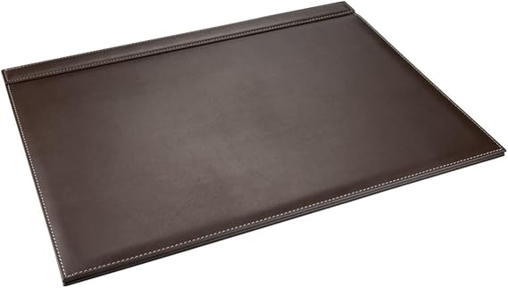 2K 595-2 Sümen Takımı Suni Deri Tek Parça Kapaklı Pad Sümen 49x34, 5 Cm, Kahve