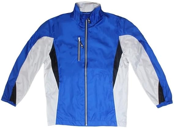 The Weather Company Mens Hi Tech Performance Jacket Royal/White XL