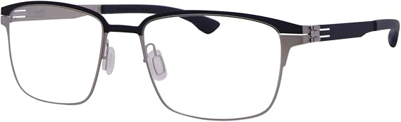 Ic! Berlin Kenny Eyeglasses Marine Blue/Pearl Full Rim Square Shape 53mm