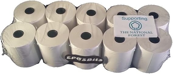 Brand Rolls to Fit Sam4s ER-945 ER 945 ER945 ER-900 ER 900 Series - 10 Rolls