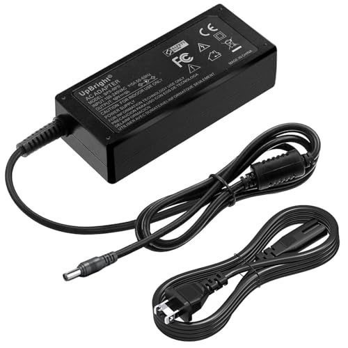 UpBright 24V ACDC Adapter Compatible with Dewalt DWST17510 DWST08810 DWST 17510 ToughSystem Radio 5140233-41 5140178-86 S048HU2400200 Y48FE-240-2000U BQ60A-2402000-U 2A Power Supply Battery Charger