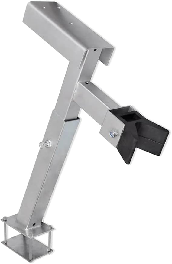 vidaXL Boat Trailer, Zinc-Coated Steel Boat Trailer, Boat Trailer Bow Support Winch Stand with Adjustable Height, Boat Winch Stand, 1102-2205 lb