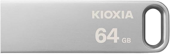 KIOXIA TransMemory U366 64GB USB Bellek – USB 3.2 Gen 1, Metal