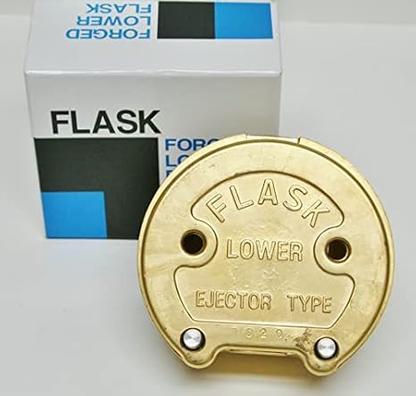 Dental Lab Press Compress Lower Flask Ejector Type Forged Brass