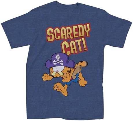 Garfield Halloween Scaredy Cat Pirate T-Shirt