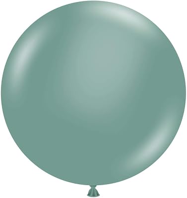TUFTEX 3623 Tuftex Evergreen Latex Party Balloons, 36, Pack of 1