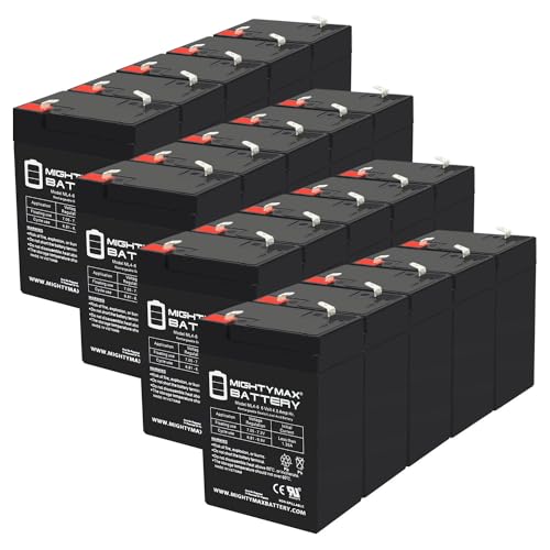 Mighty Max Battery 6V 4.5AH SLA Replacement Battery for ToPin TP6-4 - 20 Pack