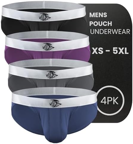 Real Men AresAscent Low-Rise Pouch Bikini Brief - ABCD Custom Pouch Size - Waist XS-5XL