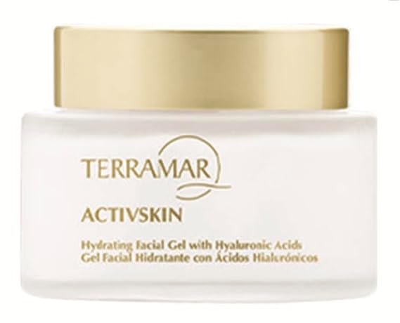 Terramar Activskin Hydrating Facial Gel, with Hyaluronic Acids, 5-Layer Deep Moisturization, All Skin Types, 50g