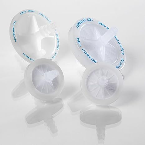 Pall A50V002P2 Acro 50 Vent Devices with Emflon II Membrane, 0.2 m Pore Size, Hose Barb, Pack of 3