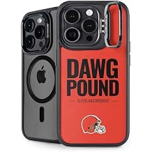 Skinit Kickstand Phone Case Compatible with iPhone 15 Pro Max - Officially Licensed NFL Cleveland Browns Team Motto Design