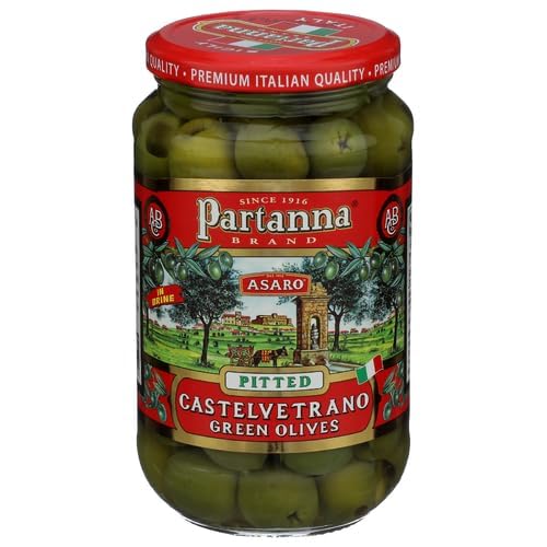 Partanna Olives Casaltrano Pitted 9 oz Pack of 6