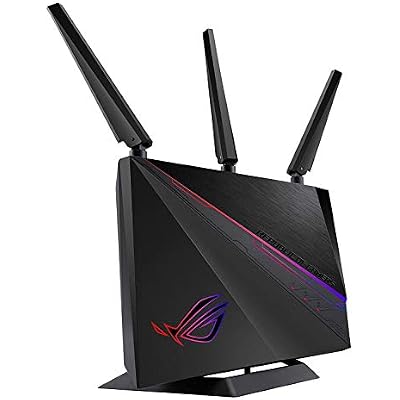 ASUS ROG Rapture WiFi Gaming Router GT-AC2900 - Dual Band Gigabit Wireless Internet Router, NVIDIA GeForce Now, Aura RGB, Gaming & Streaming, AiMesh Compatible, Lifetime Internet Security
