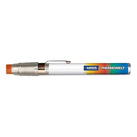 Markal Thermomelt Celsius Temperature Indicator Heat Stick, 50 Degrees Celsius, 5" Length