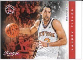 Landry Fields 2012-13 Prestige Toronto Raptors Card #46