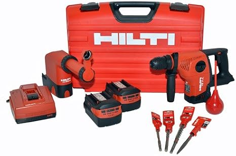 Hilti 03476238 TE 7-A CPC Cordless Rotary Hammer Drill Performance Package, 36 Volt