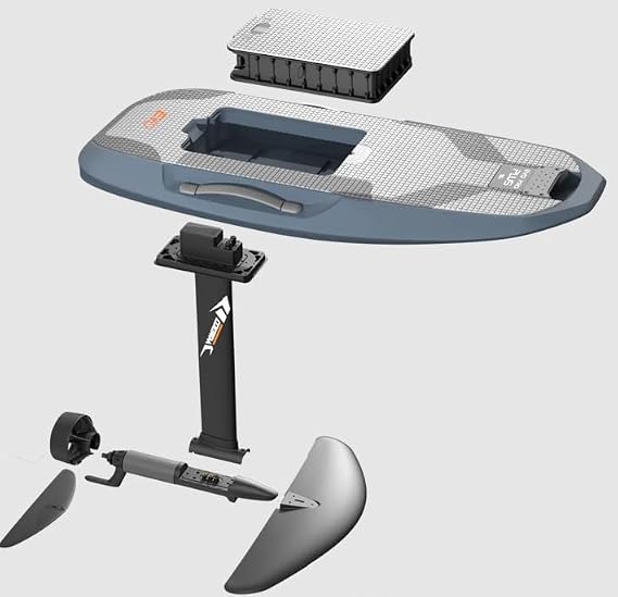 Waydoo Flyer EVO PRO Plus eFoil Hydrofoil - EPP Board, Electric Surfboard, Paddle Board, Performance Motor, Large Battery, Voyager C1500 Wing