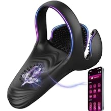 VitalEngine Pro 5-in-1 Male Pelvic Floor Trainer: Waterproof App-Controlled Kegel Exerciser with Wave Massage & 10 Modes | Targeted Core Strengthener for Men's Stamina & Endurance Training