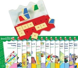 miniLUK Brain Training Super Combo, Learning Exercise Workbook