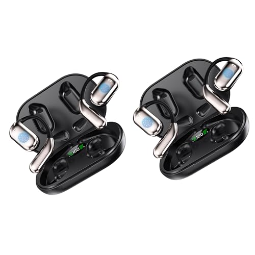 AI Language Translation Earbuds, 3-in-1 Translator Earbuds Real-Time Ai Headphones 144-Languages Translation, Fit iOS and Android Black-2PCS