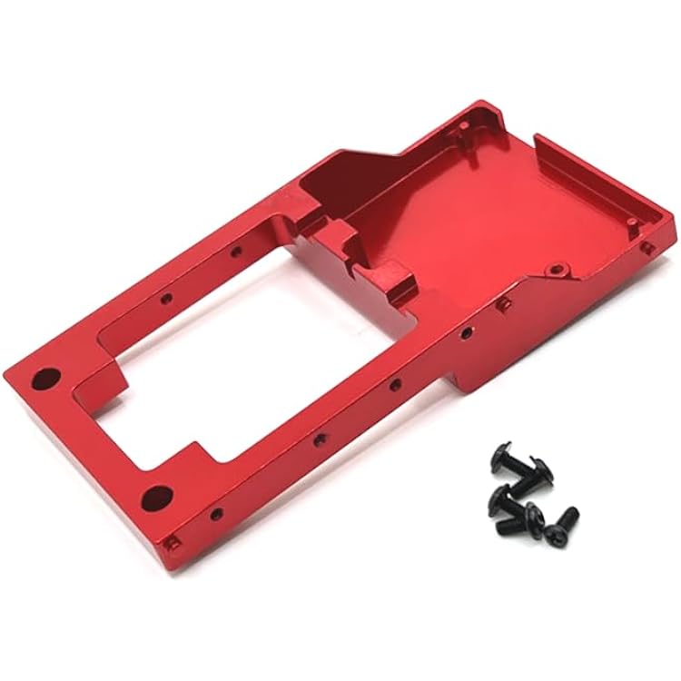 Razcus Metal Upgrading Fixed Warehouse Beam For Mangniu Model 112 MN78 RC Car Parts - Color: Red, CN