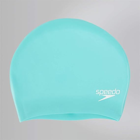Speedo Long Hair Swim Cap Bone