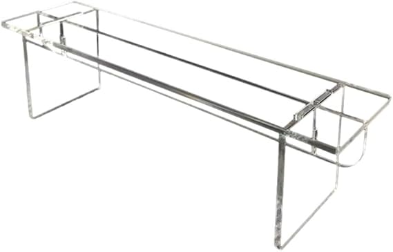 Acrylic Display Stand Acrylic Riser Clear Display Risers Stand Acrylic Shelves， Acrylic Transparent Ladder Hand-made Model Display Stand Display Stand