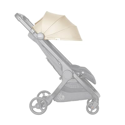 Ergobaby Metro Compact City Umbrella Stroller Accessories: UPF-50 Sunshade, Cream
