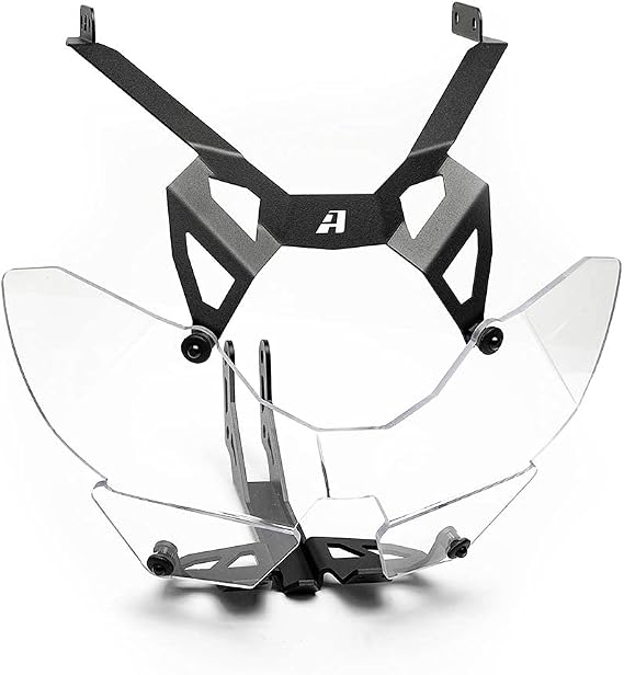 AltRider Clear Headlight Guard Kit Compatible With Honda CRF1100L Africa Twin ADV Sports