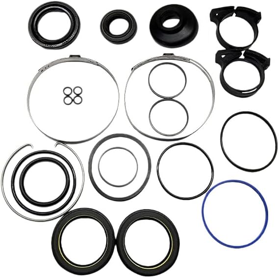 Power Steering Rack and Pinion Seal Kit for Toyota Sequoia 2008-2012 | High Quality | Complete Precision Fit Replacement Seals