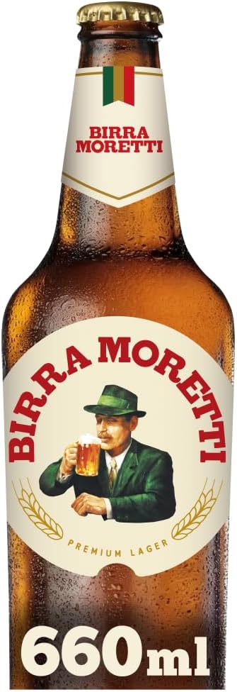 Birra Moretti Lager Beer 660ml Bottle