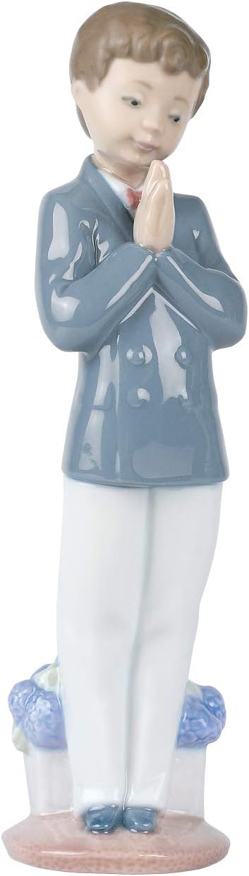 NAO Time to Pray. Porcelain Communion Figure.